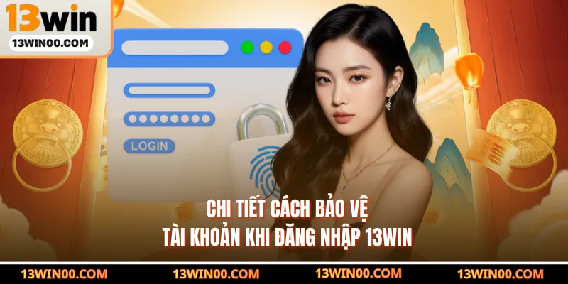 Chi tiết cách bảo vệ tài khoản khi đăng nhập 13WIN