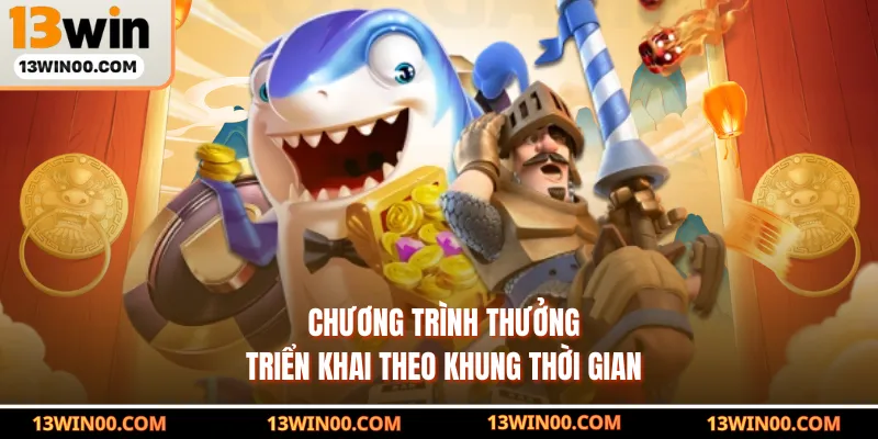 Chương trình thưởng triển khai theo khung thời gian