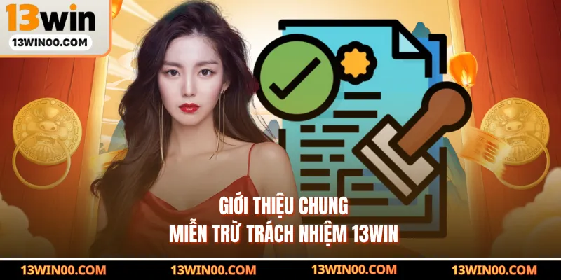 Giới thiệu chung miễn trừ trách nhiệm 13WIN