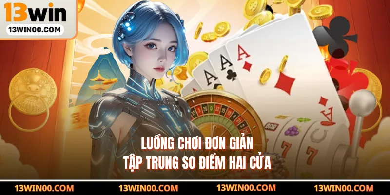 Luồng chơi đơn giản tập trung so điểm hai cửa