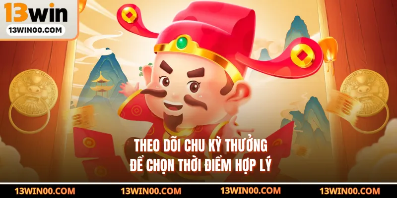 Theo dõi chu kỳ thưởng để chọn thời điểm hợp lý