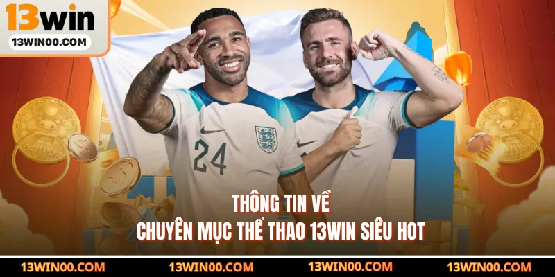 Thông tin về chuyên mục thể thao 13WIN siêu hot